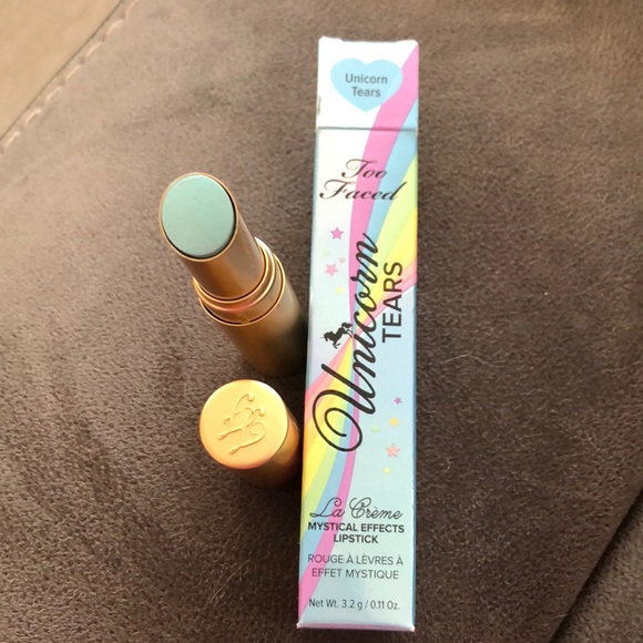 FINAL💵NIB Too Faced mystic lipstick Unicorn Tears - Picture 7 of 7